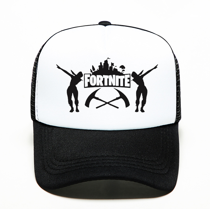 Fortnite Adult Cool Cap Summer Baseball Net Outdoor Sports Cap